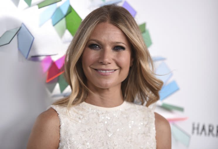 Paltrow... acting could be taking a backseat in favour of her lifestyle company Goop - Credit: AP