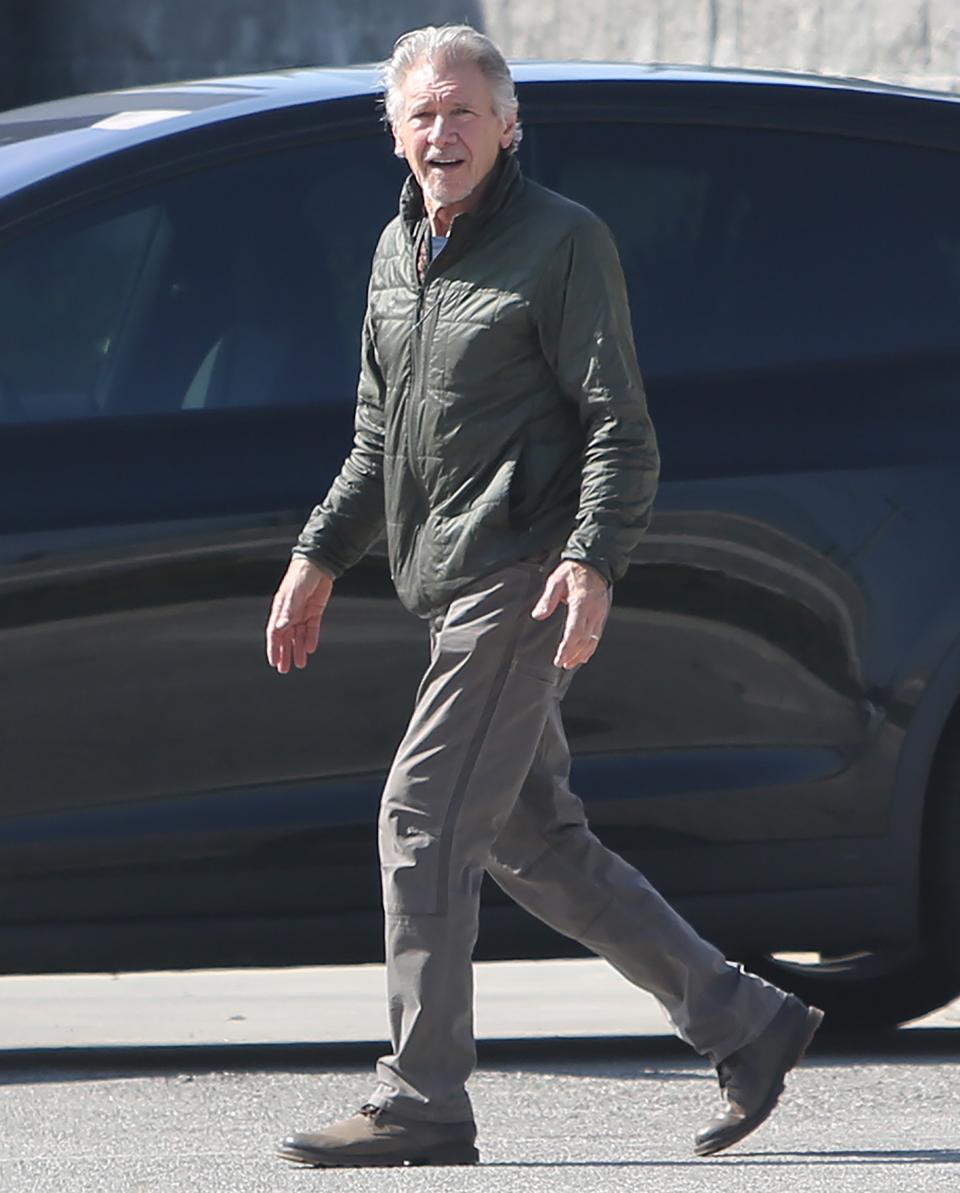 Harrison Ford in Los Angeles, February 11, 2021.