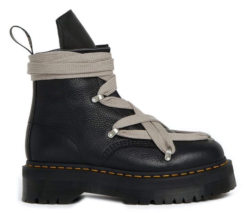 Rick Owens x Dr. Martens’ Part Two 1460 boots. - Credit: Courtesy of Dr. Martens