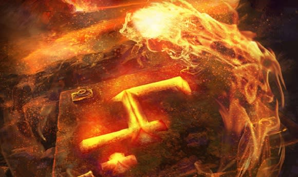 A rune in Molten Core