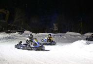 Take a spin around a frozen lake on the go kart track at Val d’Isere. Ice driving is also available.