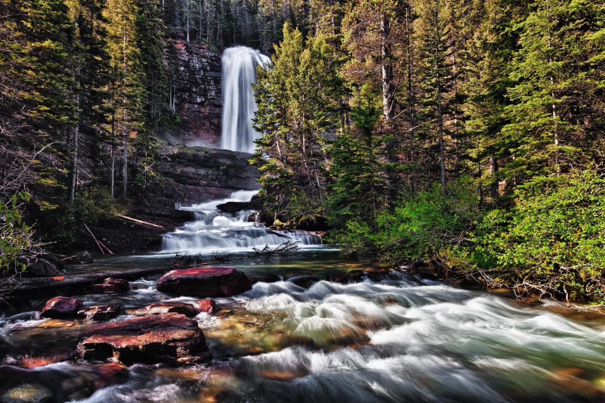 Virginia Falls, Glacier National Park