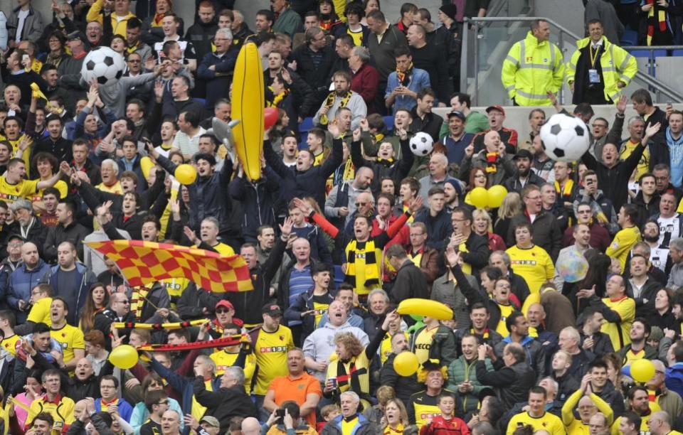 Watford Observer: More than 3,000 Watford supporters made the journey that day