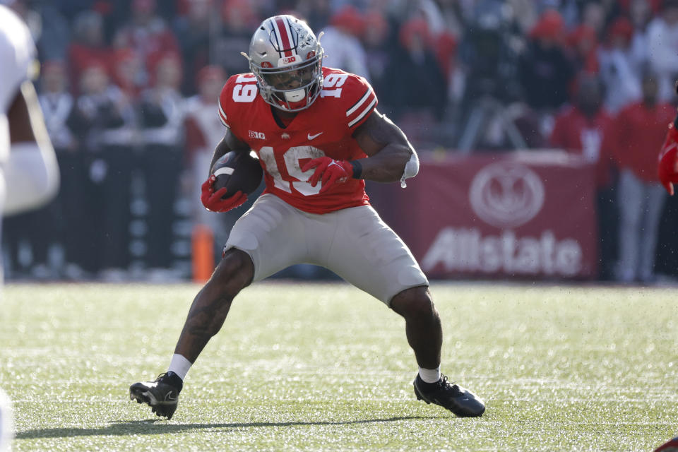 Watch: Ohio State running back Chip Trayanum takes ones to the house