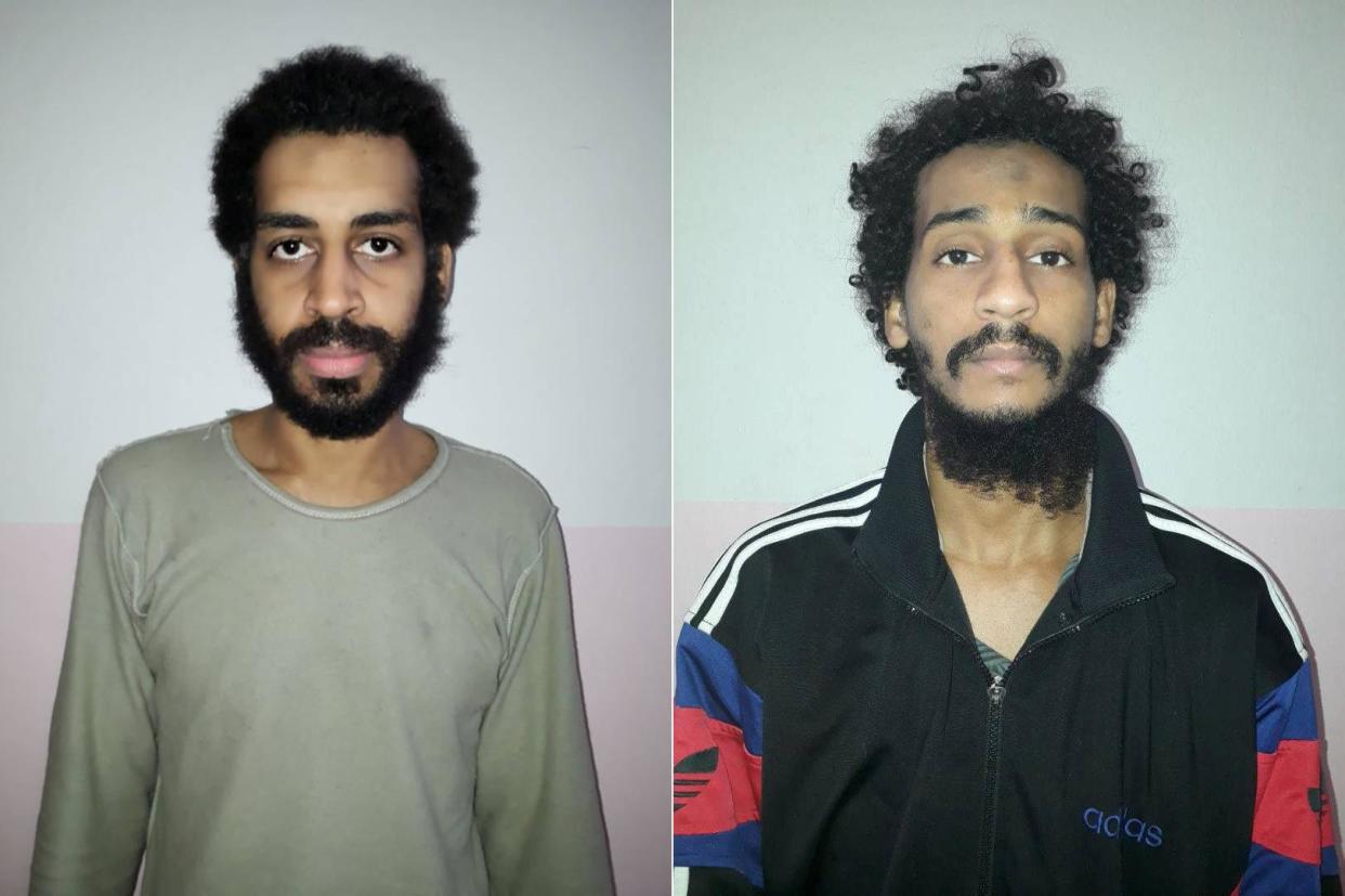 'Must face trial': Alexanda Kotey and Shafee Elsheikh: REUTERS