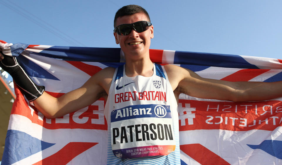 Paterson was within inches of two European medals in Berlin. Pic: Ben Booth Photography