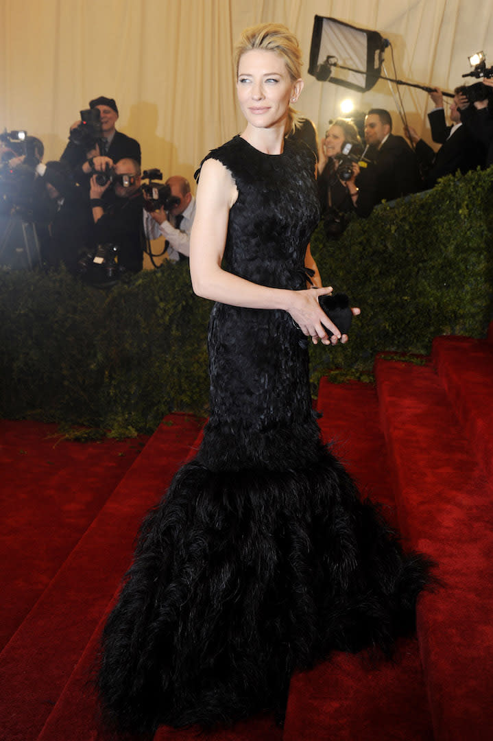 Cate Blanchett at the 2012 Met Gala on May 7, 2012