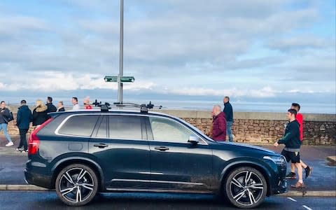 XC90 by the sea