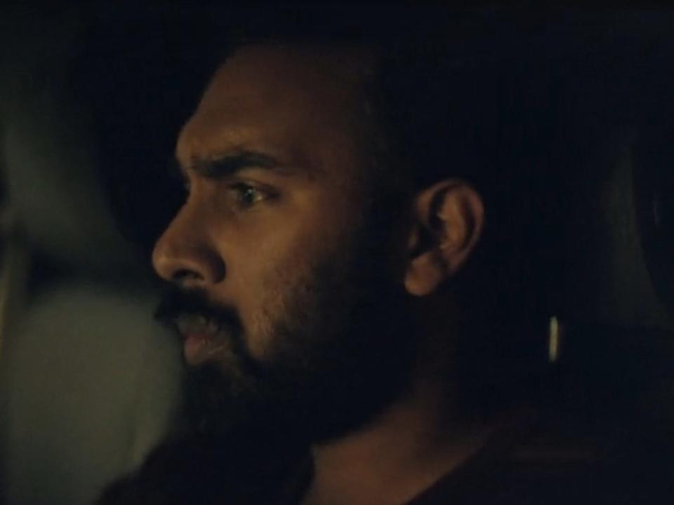 Himesh Patel as TV Krish in "Black Mirror" season 6.