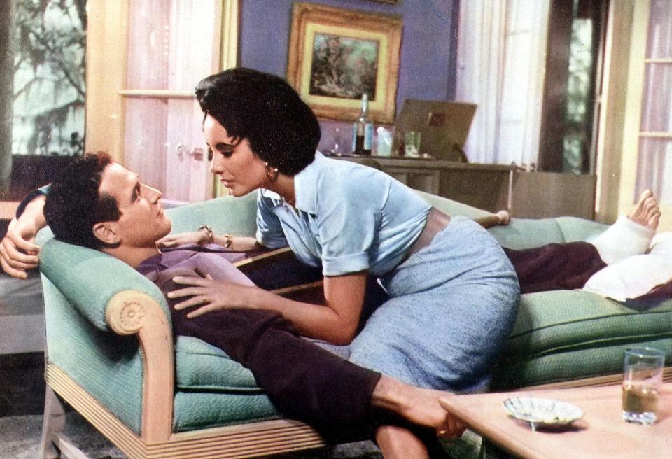 Brick and Maggie in Cat on a Hot Tin Roof (1958)