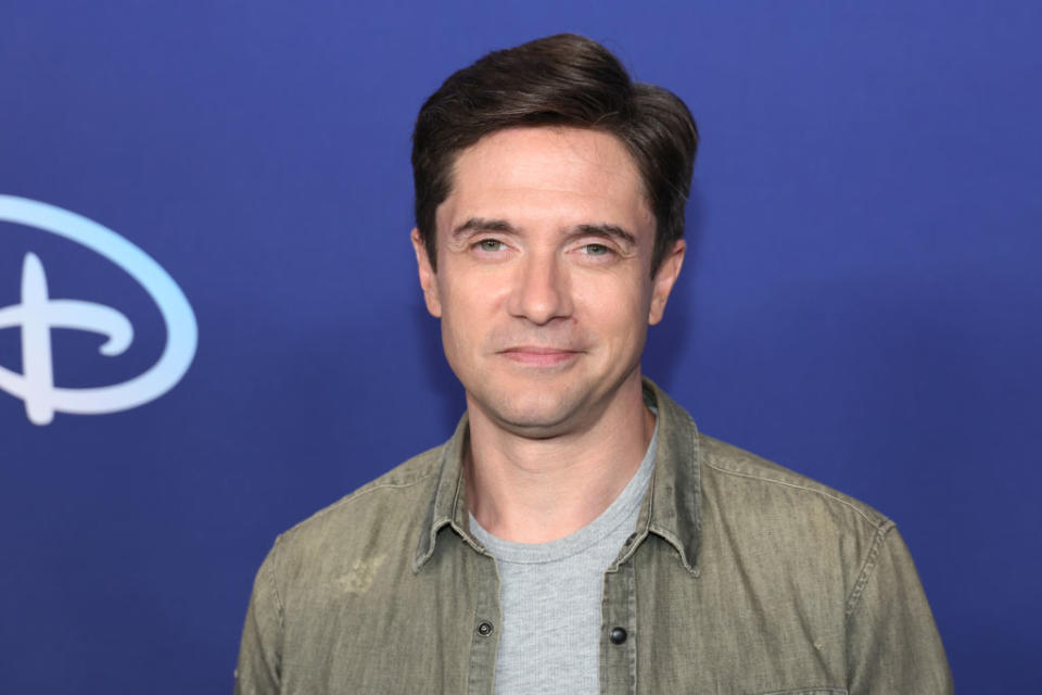 Closeup of Topher Grace