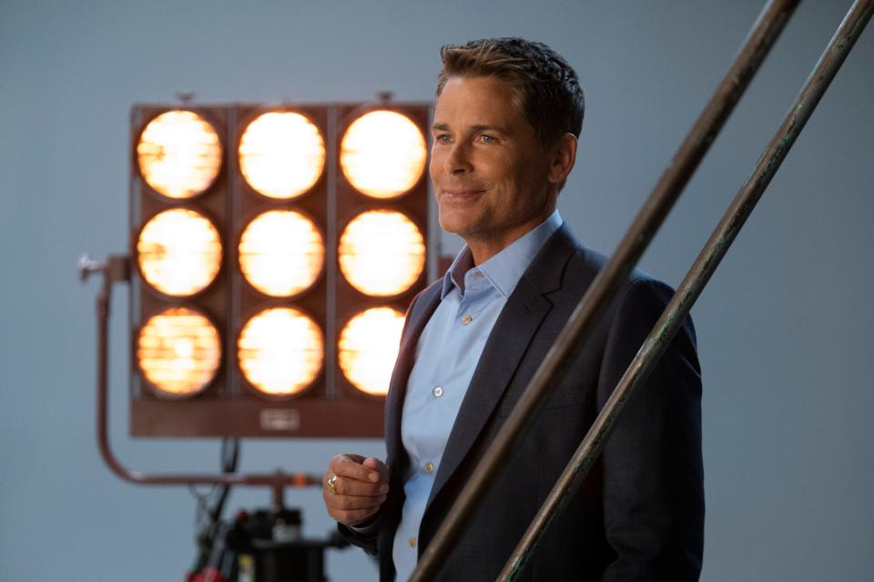 Actor Rob Lowe is coming for those Hollywood clichés.