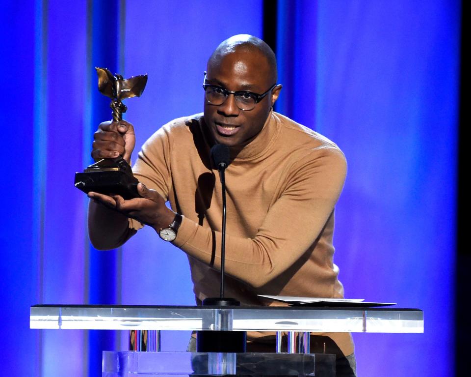 Barry Jenkins accepts the award for best director for "If Beale Street Could Talk" at the 34th Film Independent Spirit Awards, in Santa Monica, Calif2019 Film Independent Spirit Awards - Show, Santa Monica, USA - 23 Feb 2019