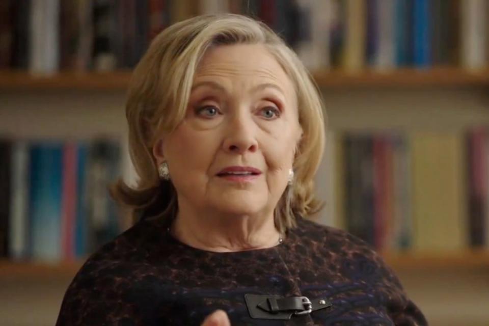 Former Secretary of State Hillary Clinton appears on MSNBC (Screenshot / MSNBC)