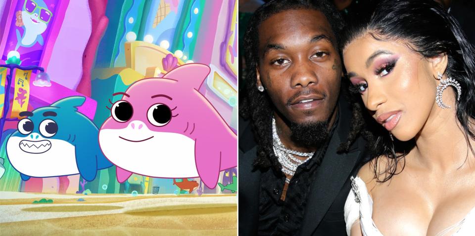Cardi B and Offset will voice versions of themselves in 'Baby Shark's Big Movie'