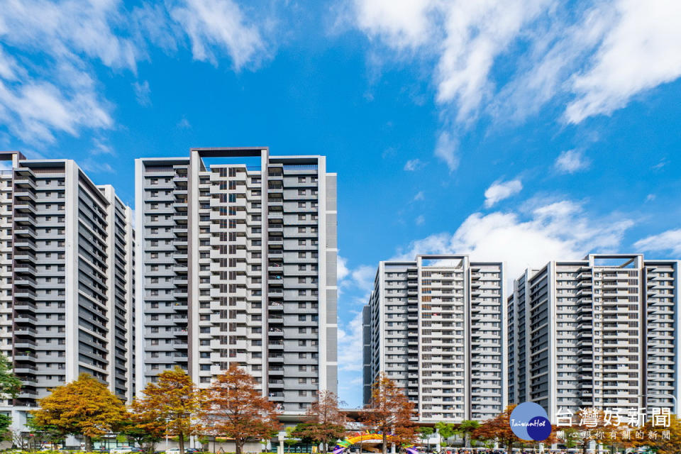 「八德三號社會住宅」外觀。