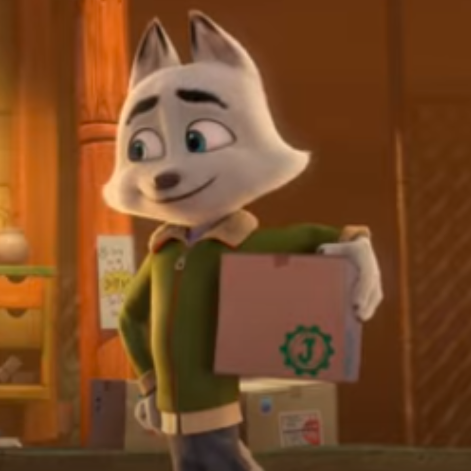 Swifty a character from Arctic Dogs voiced by Jeremy Renner 2019