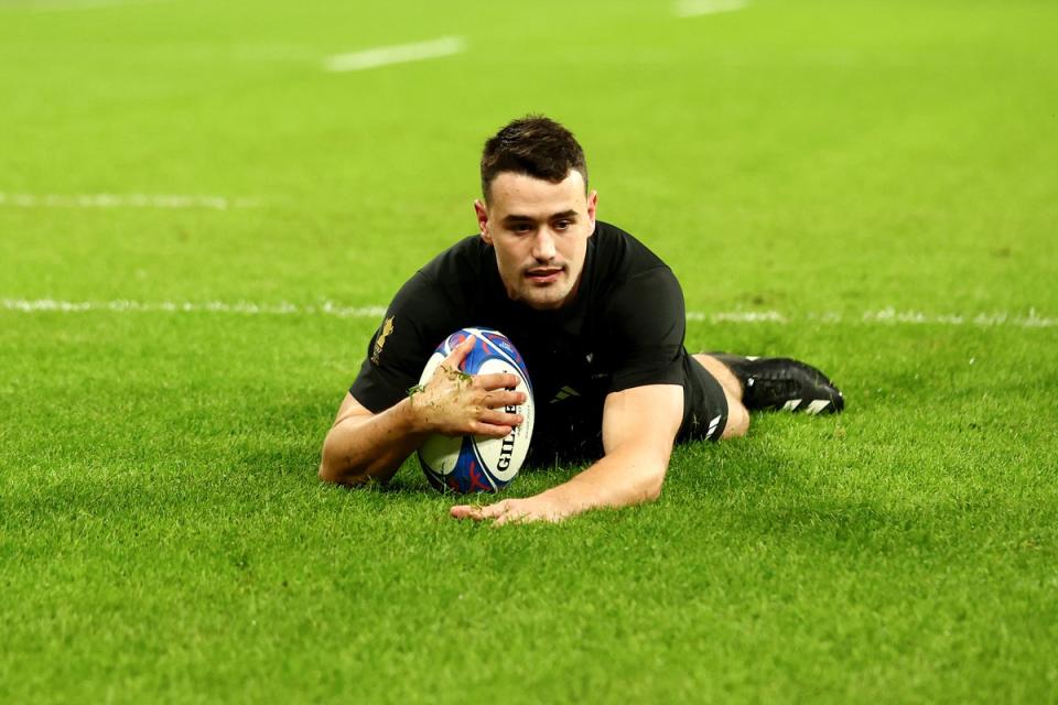 New Zealand wing Will Jordan scored eight tries across the tournament (Getty Images)