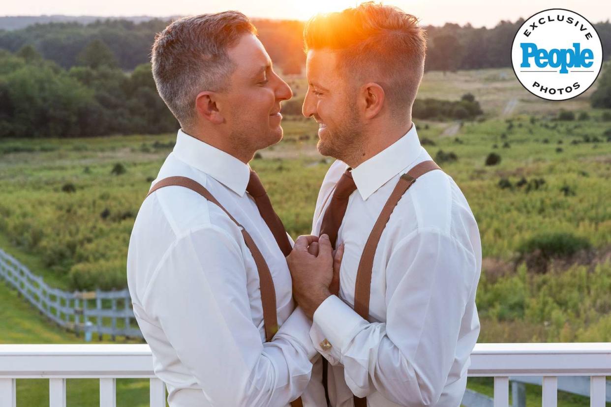 <p>Sean McNulty Photography</p> Anthony Carbone and Billy Gilman