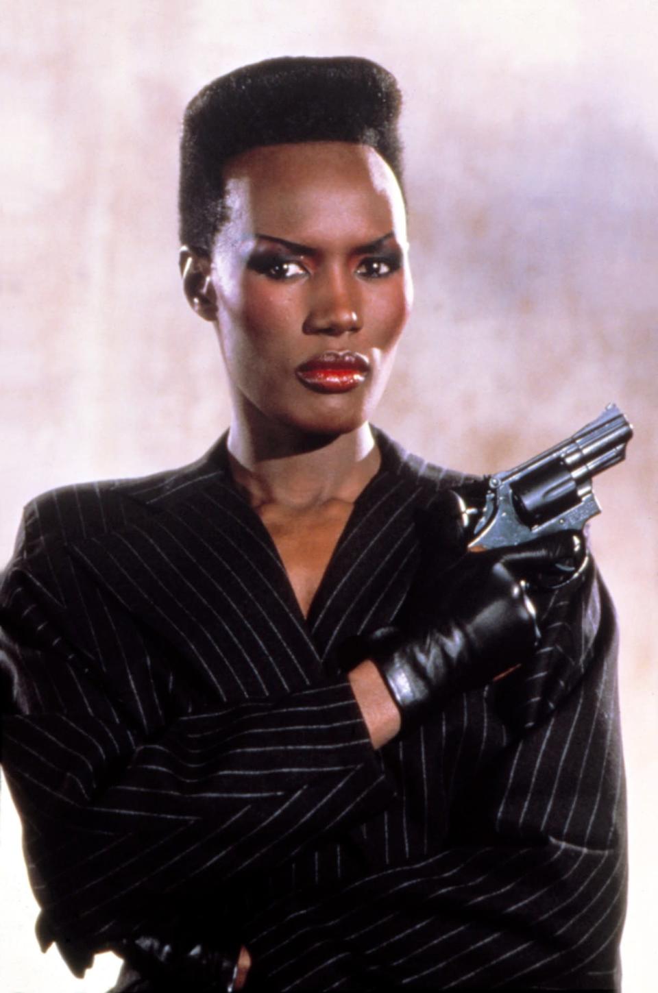 Grace Jones in 1985’s “A View To A Kill.”