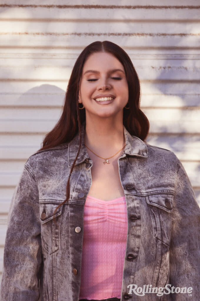 Lana wears jacket and top from Beyond Retro, shorts, stylist’s own, necklace and rings by Pawnshop London, earrings by Cece Jewellery (Picture: Chuck Grant. Styling: Joseph Kocharian)