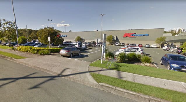Ms Gillette said she said the father of her children near the Kmart at the Stocklands shopping centre in Caloundra. Photo: Google Maps