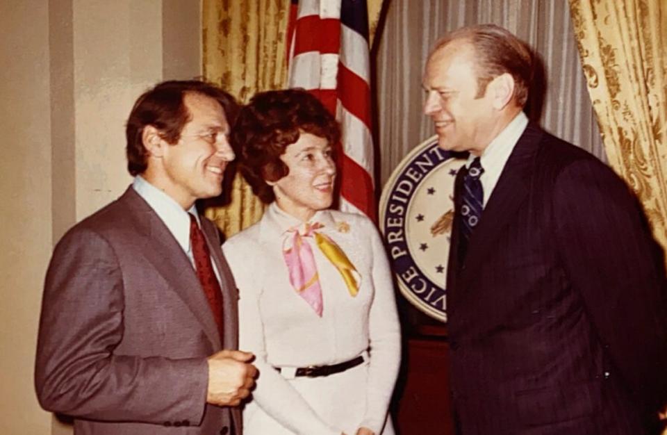 When both men were in the House of Representatives, Michigan's House Minority Leader Gerald Ford, later to become president, appointed new Rep. Ralph Regula to the powerful House Appropriations Committee.