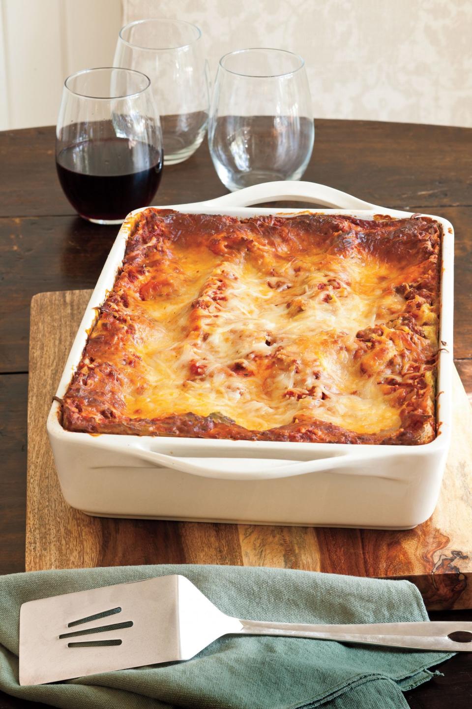 Vanessa's Make-Ahead Beefy Lasagna