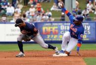 MLB: Spring Training-Houston Astros at New York Mets