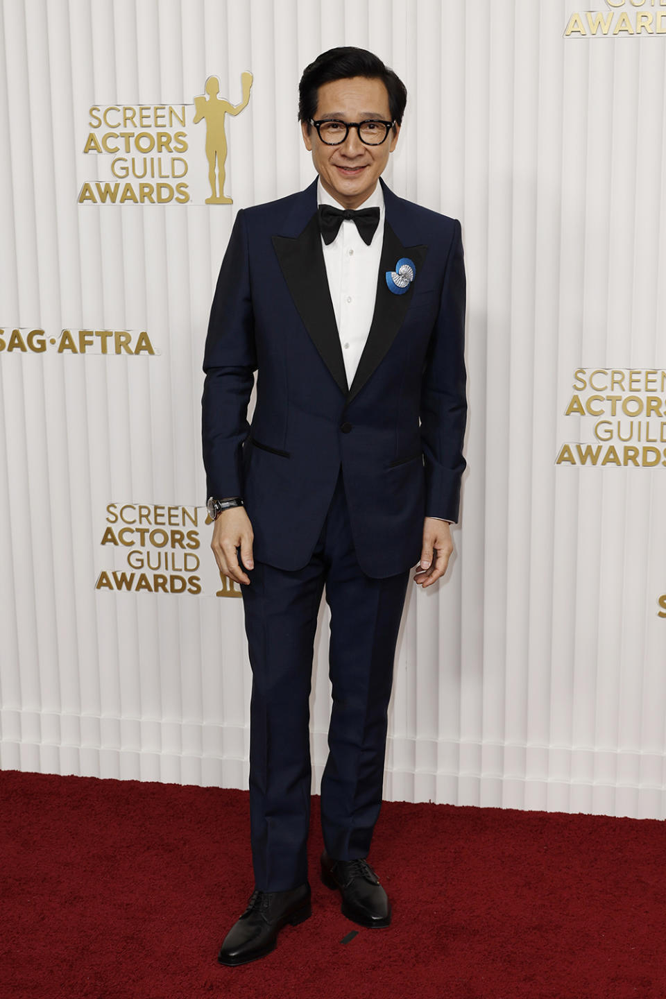 LOS ANGELES, CALIFORNIA - FEBRUARY 26: Ke Huy Quan attends the 29th Annual Screen Actors Guild Awards at Fairmont Century Plaza on February 26, 2023 in Los Angeles, California. (Photo by Frazer Harrison/Getty Images)