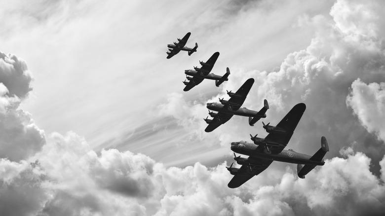 WWII bomber planes