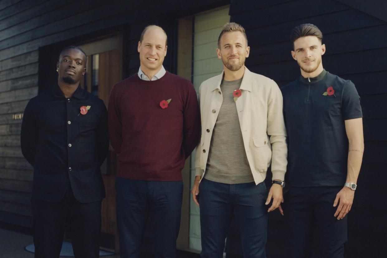 ‘Game of 5s’ show that focuses on mental health and featuring The Prince of Wales in conversation with Harry Kane and Declan Rice