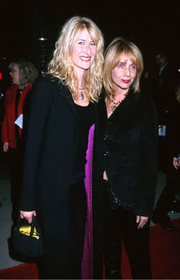 Laura Dern and Rosanna Arquette at the Beverly Hills premiere of Castle Rock's Proof Of Life