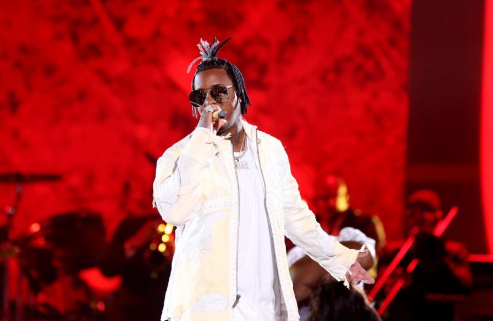 Jeremih performs during the 2019 Soul Train Awards at the Orleans Arena on November 17, 2019 in Las Vegas, Nevada. (Photo by Gabe Ginsberg/Getty Images)