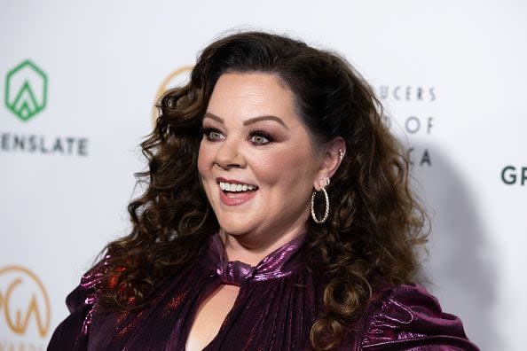 HOLLYWOOD, CALIFORNIA - FEBRUARY 25: Melissa McCarthy attends the 35th Annual Producers Guild Awards at The Ray Dolby Ballroom on February 25, 2024 in Hollywood, California. (Photo by Elyse Jankowski/WireImage)