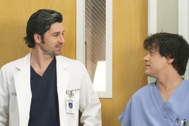 Karen Neal/Disney General Entertainment Content via Getty Images Patrick Dempsey and T.R. Knight on 'Grey's Anatomy'