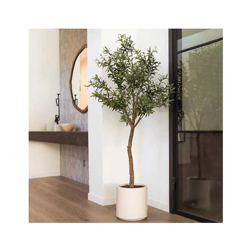 Faux 6.5-Foot Olive Tree