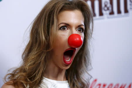 Actress Alysia Reiner attends the Red Nose Charity event in New York May 21, 2015. REUTERS/Eduardo Munoz