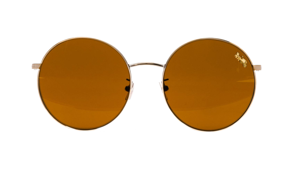 Coach Thin Metal Round Sunglasses (Photo: Coach) 