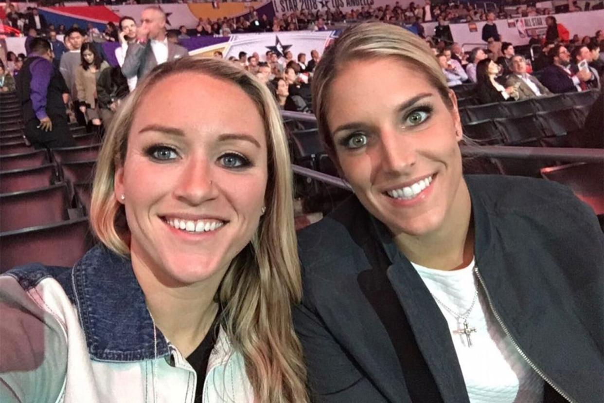 Elena Delle Donne and wife