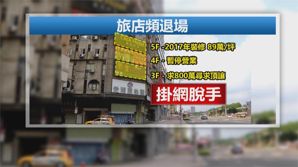 台北旅店一條街不堪「疫」擊！　業者掛網求頂讓