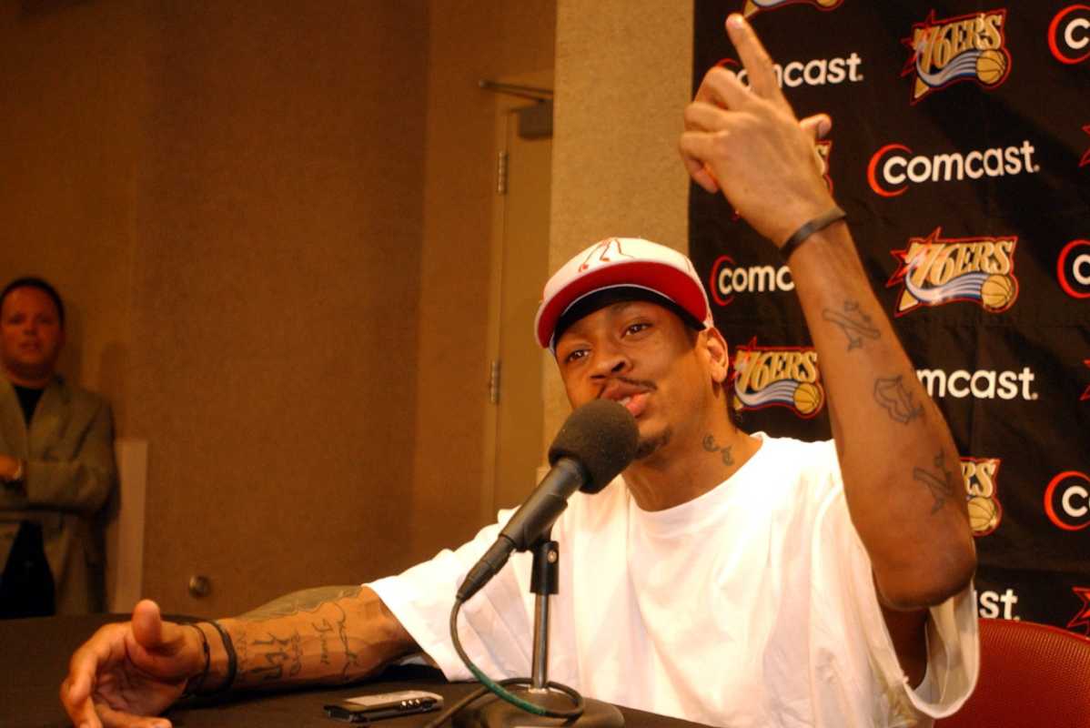 New book says Allen Iverson's 2002 'practice' rant was fueled by