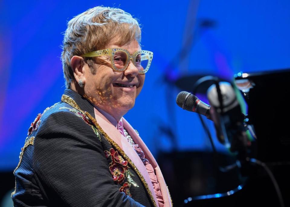 Will Elton John be the star of this year's John Lewis Chrismas ad? (Evan Agostini/Invision/AP)