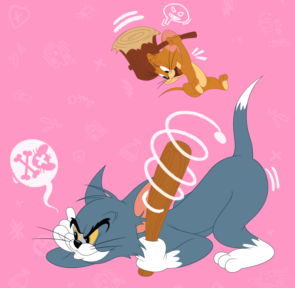 《湯姆貓與傑利鼠》。（圖／WarnerMedia提供）
