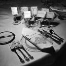 <p>Some parties were more free-form, but if you had a formal dinner party, place cards were a must. For a great party, it was up to the host to seat their guests next to people they would have something in common with to talk about.</p>