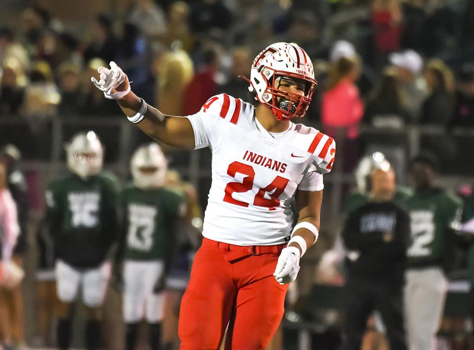 Fairfield senior defensive end Jordan Baker was a second-team all-district selection last season.