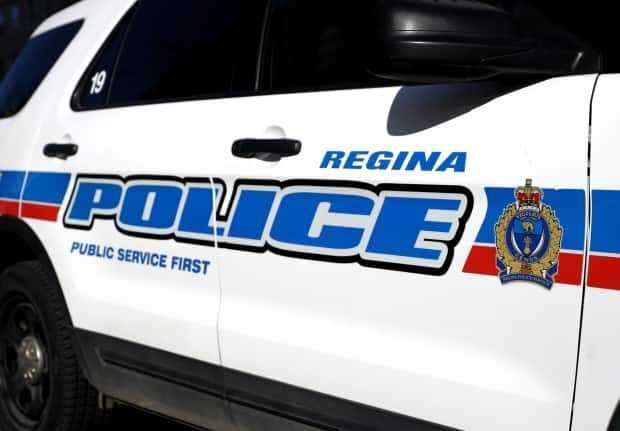 Police are asking anyone who witnessed all or part of Monday morning's collision to call the Regina Police Service.  (Heidi Atter/CBC - image credit)