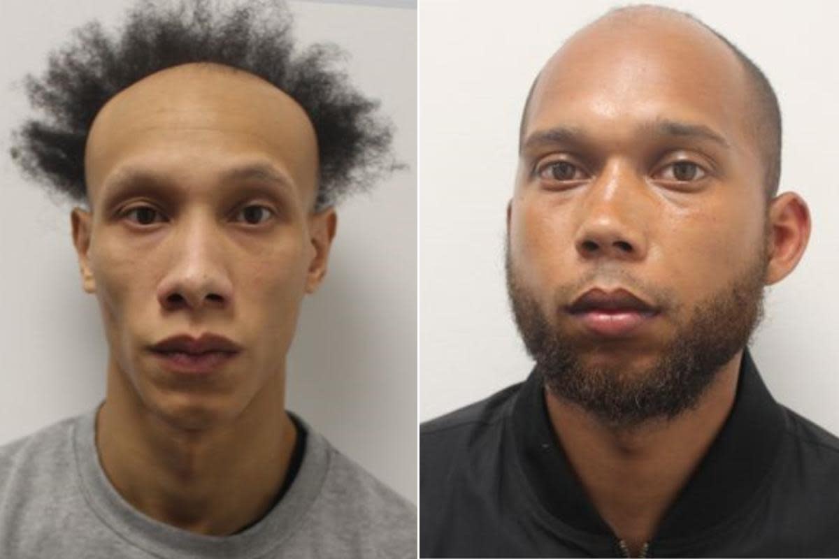 Tyler Belgrave-Breeds and Clinton Easy have been jailed <i>(Image: Met Police)</i>