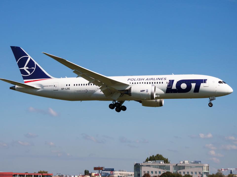 LOT Polish Airlines Boeing 787 Dreamliner