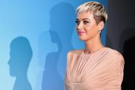 <p>Katy Perry n’a jamais caché son admiration pour Hillary Clinton. Lors de la campagne présidentielle, la chanteuse lui a même envoyé une paire de chaussures qu’elle avait créée sur-mesure. Si ça, ce n’est pas une preuve d’engagement ! Crédit photo : AFP </p>